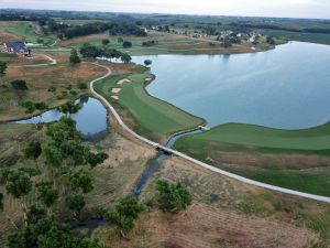 Harvester Aerial 18th Fairway